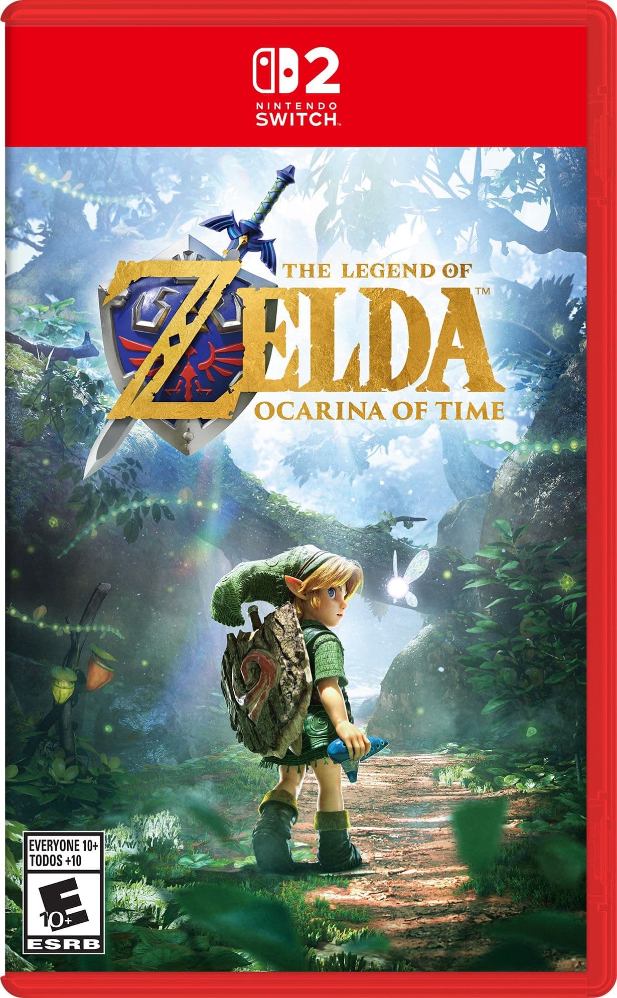 Capa de The Legend of Zelda: Ocarina of Time